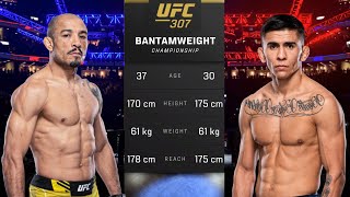 Jose Aldo vs Mario Bautista Full Fight  UFC 307 Fight Of The Night [upl. by Vena]