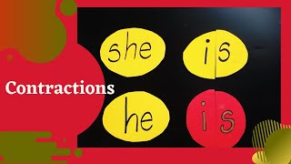 Contractions for kids  English Grammar Practice With funny explanation [upl. by Maples]