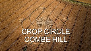 Large Crop Circle  Combe Hill Bratton Wiltshire  300723 [upl. by Thinia]