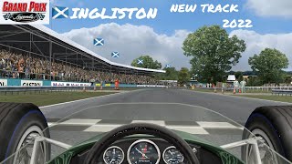 Grand Prix Legends  Ingliston  Nouveau circuit  2022 [upl. by Atinehc]