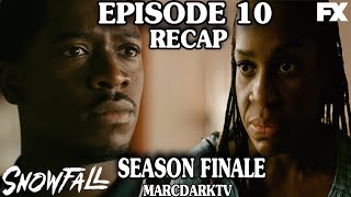 SNOWFALL SEASON 5 EPISODE 10 RECAP SEASON FINALE [upl. by Wylen]