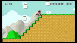 Hans Moleman  Mario Maker Level [upl. by Aniretac]