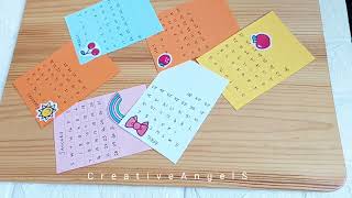 Desk ൽ വെക്കാൻ cute Calendar ഉണ്ടാക്കാം 😱How to make easy desktop calendar with paperpaper craft [upl. by Assi794]