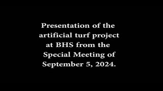 9524 Artificial Turf Project Presentation [upl. by Siulegroj323]