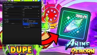 Anime Reborn Script GUI  HACK amp SCRIPT  ROLLBACK amp DUPE MACRO AUTOFARM INF GEMS amp MORE [upl. by Bobette]