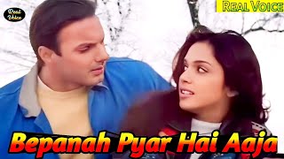 Bepanah Pyar Hai Aaja  Song  Shreya Ghoshal  Sohail Khan  Krishna Cottage  Real Voice [upl. by Heeley]