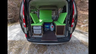 Renault Kangoo mini camper [upl. by Gowon743]