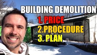 How to Demolish Buildings  Price Procedure and Plan [upl. by Suzi]