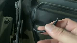 Cheap Windshield Washer Hose Repair  Town and Country [upl. by Eilyac531]