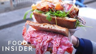 Why This Sandwich Shop Is Florences Most Legendary Street Eat  Legendary Eats [upl. by Ahseyk]