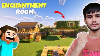 😱Finally Built My Enchantment Room amp This Happen  Minecraft Survival Gameplay In Hindi  Part 12 [upl. by Carmelita]