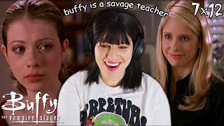 SHE LOCKED THEM IN  Buffy the Vampire Slayer Reaction  7x12  Potential [upl. by Naeloj535]