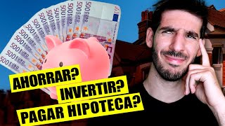 ¿INVERTIR o AMORTIZAR HIPOTECA en 2023💥 Excel GRATIS incluido [upl. by Rawdin]