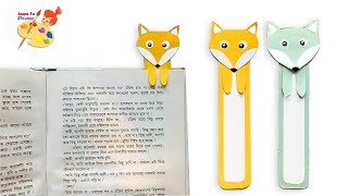 How to make paper bookmarks step by step Easy craft [upl. by Assil]