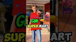 Gun in prank super mart 😨 trendingshorts ytshorts [upl. by Aliza125]