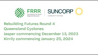 Suncorp Rebuilding Futures Grantseeker Webinar 2024 [upl. by Tsepmet]