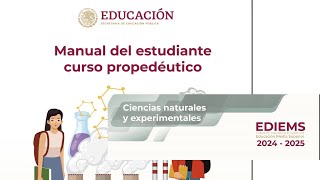 Manual del curso propedéutico EDIEMS CIENCIAS NATURALES COMPLETO 20242025 [upl. by Detta]