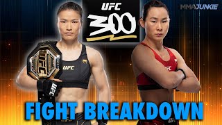 Zhang Weili vs Yan Xiaonan Prediction  UFC 300 CoMain Event Breakdown [upl. by Arlin457]