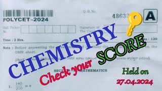 AP Polycet 2024 Chemistry key with analysis [upl. by Krueger828]