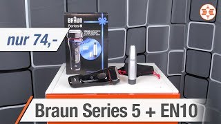 BRAUN Rasierer Series 5 5030s  EN 10 für nur 74 Euro │ Angebot der Woche [upl. by Yerocal]