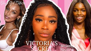 Victoria secret angel makeup tutorial  Black Girl Friendly [upl. by Peppel]