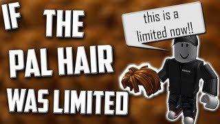 If Bacon Hair was a Limited in ROBLOX [upl. by Atteuqram]