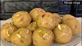 Chawal ki Pinni Recipe  Atta Ladoo Recipe  Punjab ki Pinniya  By Nina’s Vlogs [upl. by Slerahc]