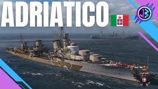 ADRIATICO  Progetto italiano dal profilo sovietico  World of Warships [upl. by Iasi375]