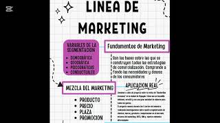 INFOGRAFIA LÍNEA DE MARKETING [upl. by Saleem]