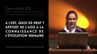 A lest quoi de neuf  Apport de lAsie à la connaissance de lévolution humaine 23 [upl. by Lubeck624]