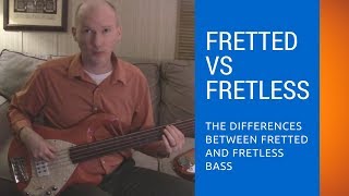 Fretted vs Fretless Bass [upl. by Rivi683]