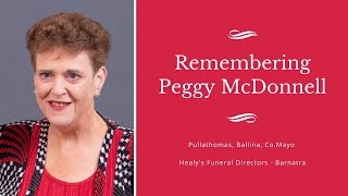 The funeral service of Peggy McDonnell [upl. by Richart]