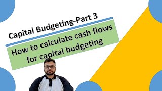 Calculating Cash Flows for Capital Budgeting Description [upl. by Link]