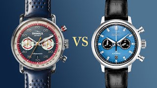 A Clash of Chronographs Seiko vs Shinola [upl. by Horter861]