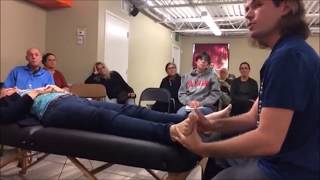 Live Reflexology Demo FSMTA [upl. by Roxane221]