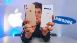 Galaxy S10 vs iPhone XS Whos the KING of photography [upl. by Aihsekel]