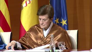 Investidura de Adela Cortina como doctora honoris causa [upl. by Genesia]