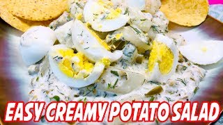 Easy Creamy Potato Salad [upl. by Gena748]