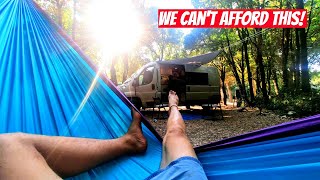 Fixing our van in Croatia  Campsite vs Wildcamping VANLIFE [upl. by Mosnar]