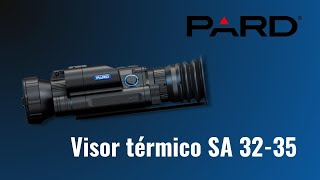 Probando el visor térmico SA 3235 de PARD  Iberalia GO [upl. by Tichon]