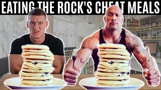 Bodybuilder tries The Rocks Cheat Day Meals 10000 CALORIES [upl. by Lraep]