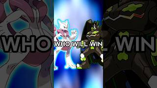 Mewtwo vs Zygarde mewtwo mewtwox zygarde rayquaza legendarypokemon l [upl. by Maxey960]