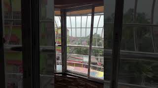 Part 1  sliding window  clear glass window  Romjanvlog8055 [upl. by Lytsyrk]