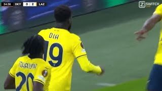 Boulaye Dia Goals Dynamo Kyiv vs Lazio 03 All Goals and Extended Highlights Europa League [upl. by Codi417]