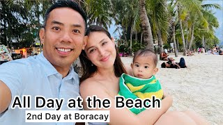 Russian FUN DAY at Boracay  All DAY at the BEACH [upl. by Asilad]