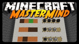 Minecraft MASTERMIND Code Breaking MiniGame [upl. by Lehpar]