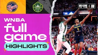 Seattle Storm vs Indiana Fever  FULL GAME HIGHLIGHTS  August 18 2024 [upl. by Nolak]