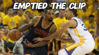 Every JR Smith Field Goal Attempt In The 2015 Finals [upl. by Hgielram]