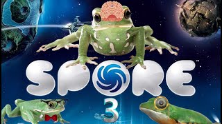 Becoming a Hyper Intelligent Frog In SPORE [upl. by Lladnor]