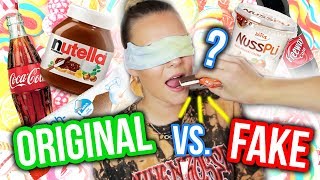 FAKE gegen ORIGINAL  Was ist besser 😳 Ich teste Süßigkeiten 🍭🍫  Dagi Bee [upl. by Charlton718]